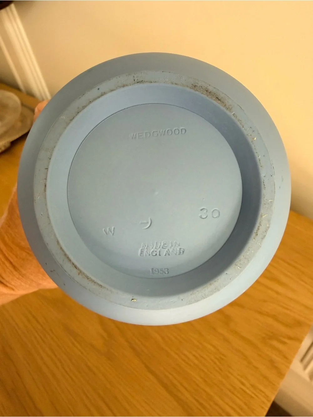 Wedgwood Blue Jasperware Pitcher
